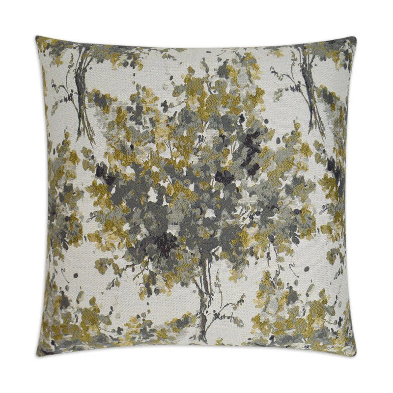 Brevard Barley Grey Throw Pillow With Insert Throw Pillows LOOMLAN By D.V. Kap