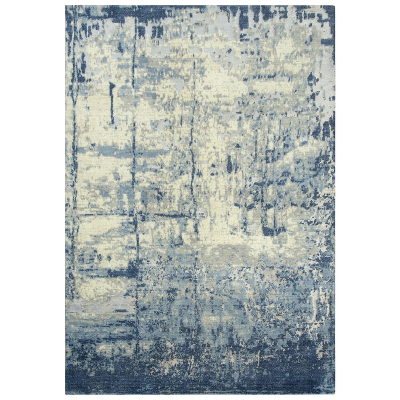 Bric Abstract Blue Large Area Rugs For Living Room Area Rugs LOOMLAN By LOOMLAN