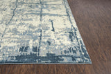 Bric Abstract Blue Large Area Rugs For Living Room Area Rugs LOOMLAN By LOOMLAN