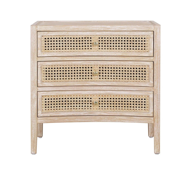 Brice Side Table Natural Nightstands LOOMLAN By Artesia