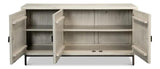 Bricka Three Door Sideboard Buffet for Dining Room Sideboards LOOMLAN By Sarreid