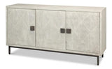 Bricka Three Door Sideboard Buffet for Dining Room Sideboards LOOMLAN By Sarreid