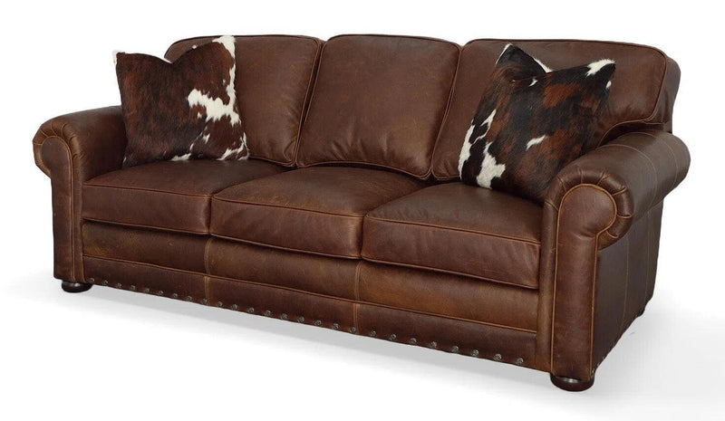 Bridge to Comfort - Brooklyn Style Handcrafted Leather Couch Sofas & Loveseats LOOMLAN By Uptown Sebastian