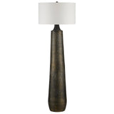 Brigadier Black Floor Lamp Floor Lamps LOOMLAN By Currey & Co