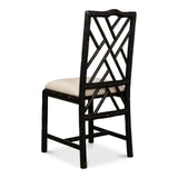 Brighton Bamboo Black Wood Dining Chairs Dining Chairs LOOMLAN By Sarreid