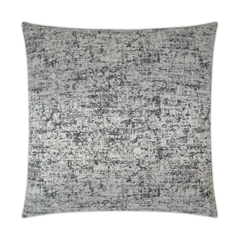 Brilliance Granite Grey Throw Pillow With Insert Throw Pillows LOOMLAN By D.V. Kap