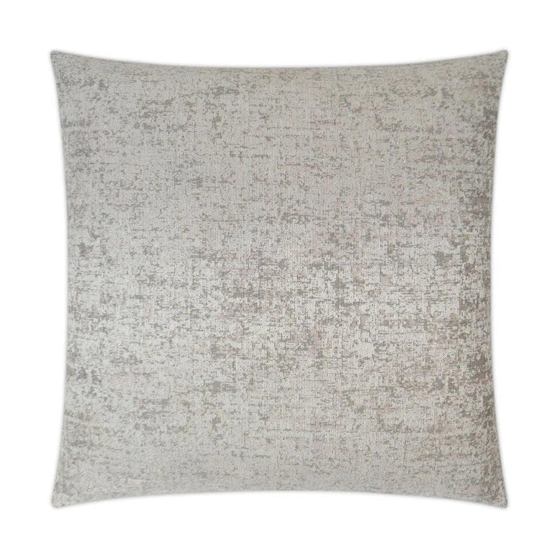 Brilliance Rose Grey Throw Pillow With Insert Throw Pillows LOOMLAN By D.V. Kap