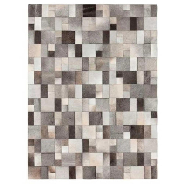 Brilliant Grey Cowhide Area Rug By Linie Design Area Rugs LOOMLAN By Linie Design