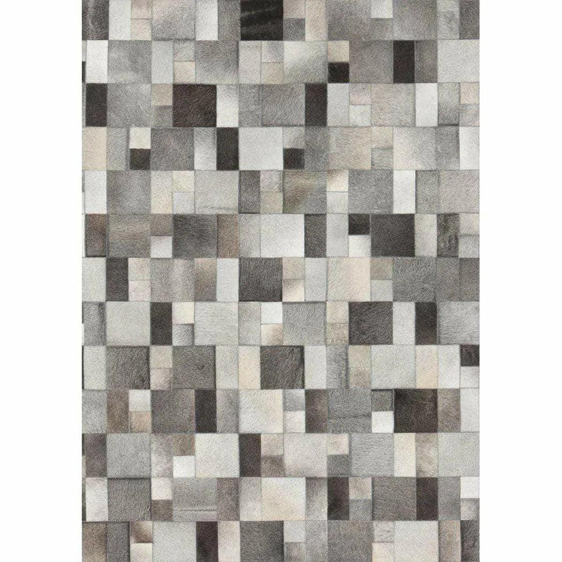 Brilliant Grey Hair On Hide Area Rug By Linie Design Area Rugs LOOMLAN By Linie Design