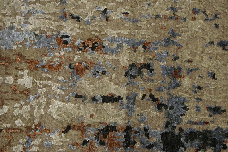 Brix Abstract Beige Large Area Rugs For Living Room Area Rugs LOOMLAN By LOOMLAN