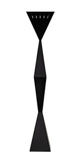 Brixton Floor Lamp, Black Steel Floor Lamps LOOMLAN By Noir