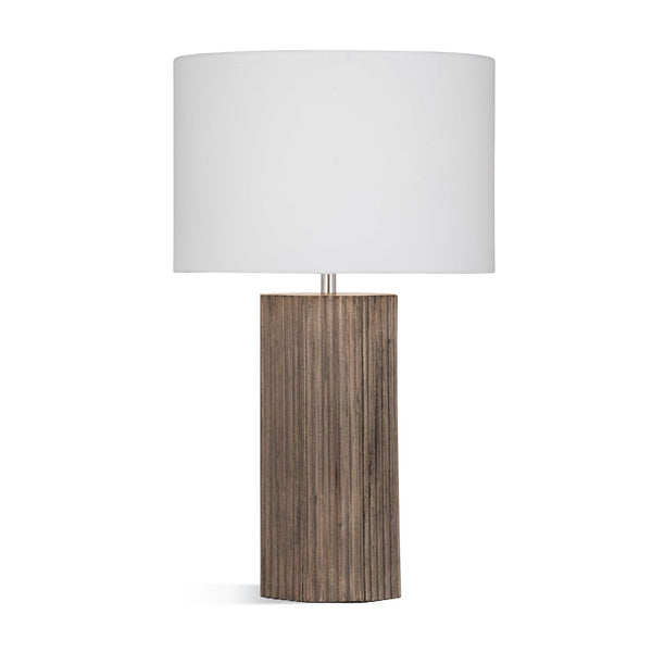 Brome Wood Brown Table Lamp Table Lamps LOOMLAN By Bassett Mirror