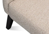 Bronson Accent Tub Chair In Beige Performance Fabric Accent Chairs LOOMLAN By Sarreid