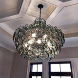 Bronze Galahad Chandelier Chandeliers LOOMLAN By Currey & Co