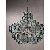 Bronze Galahad Chandelier Chandeliers LOOMLAN By Currey & Co