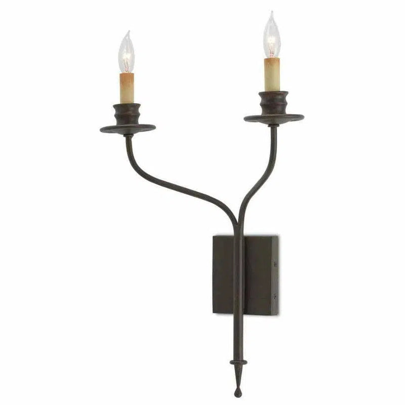 Bronze Gold Highlight Wall Sconce Wall Sconces LOOMLAN By Currey & Co