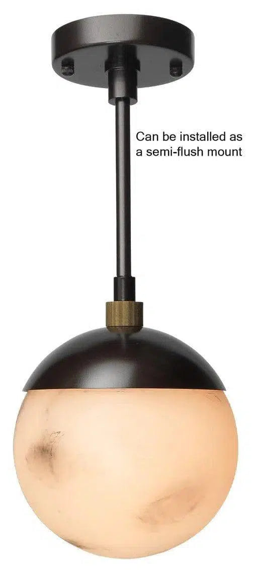 Bronze Metro Dome Shade Pendant Light Over Island Pendants LOOMLAN By Jamie Young