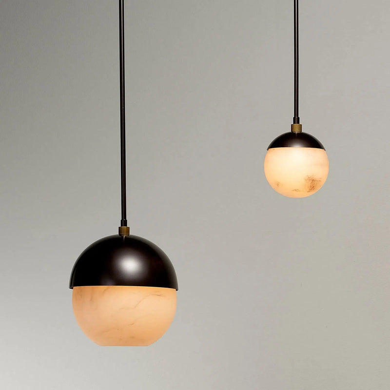 Bronze Metro Dome Shade Pendant Light Over Island Pendants LOOMLAN By Jamie Young