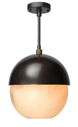 Bronze Metro Dome Shade Pendant Light Over Island Pendants LOOMLAN By Jamie Young