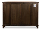 Brooks Demilune Brown Sideboards LOOMLAN By Sarreid