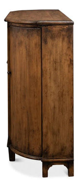 Brooks Demilune Brown Sideboards LOOMLAN By Sarreid