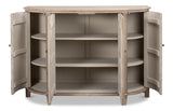 Brooks Demilune Stone Grey Sideboards LOOMLAN By Sarreid