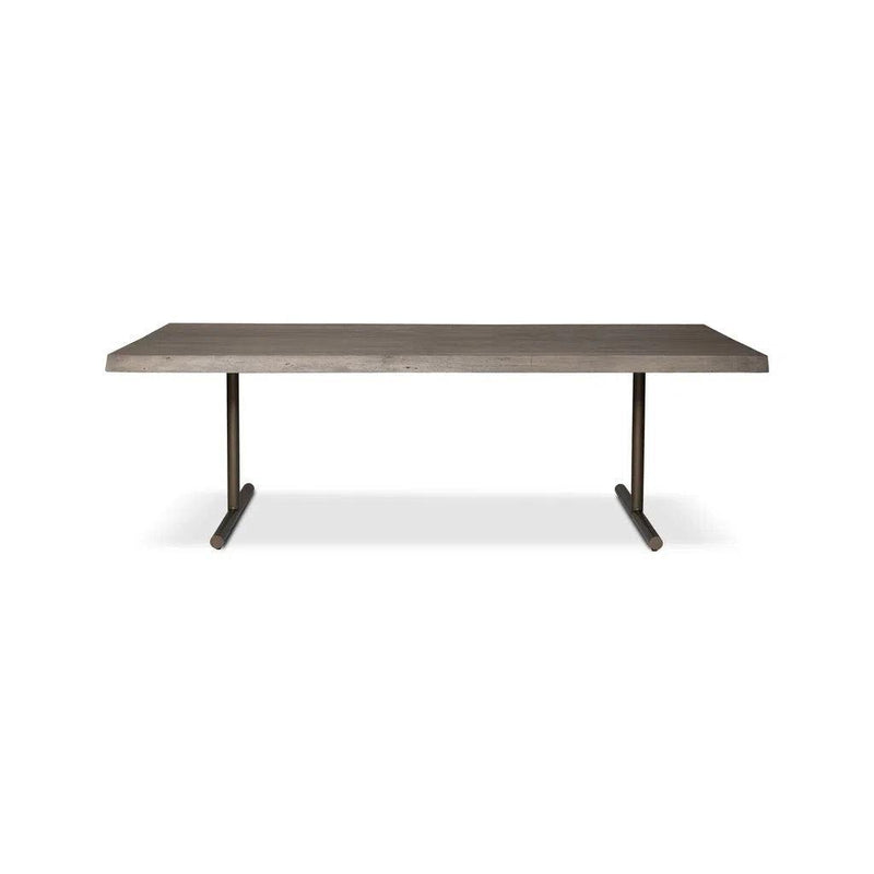 Brooks T Base Wooden Rectangular Dining Table Dining Tables LOOMLAN By Urbia