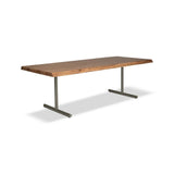 Brooks T Base Wooden Rectangular Dining Table Dining Tables LOOMLAN By Urbia