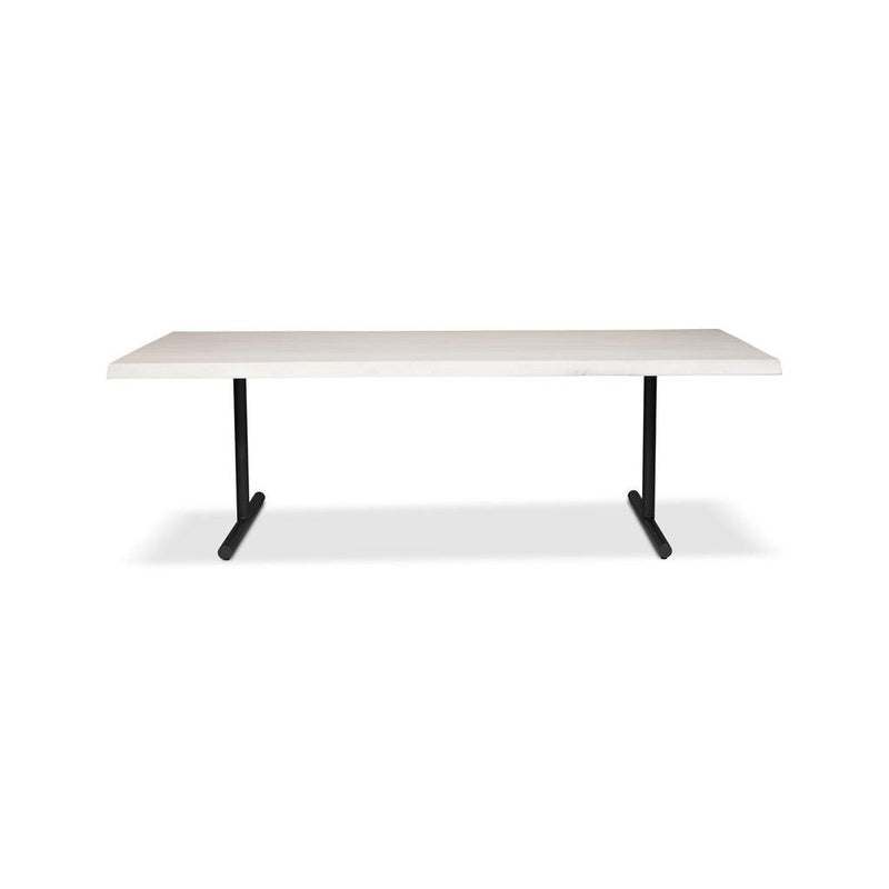 Brooks T Base Wooden Rectangular Dining Table Dining Tables LOOMLAN By Urbia