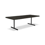 Brooks T Base Wooden Rectangular Dining Table Dining Tables LOOMLAN By Urbia