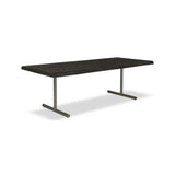 Brooks T Base Wooden Rectangular Dining Table Dining Tables LOOMLAN By Urbia