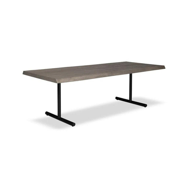 Brooks T Base Wooden Rectangular Dining Table Dining Tables LOOMLAN By Urbia