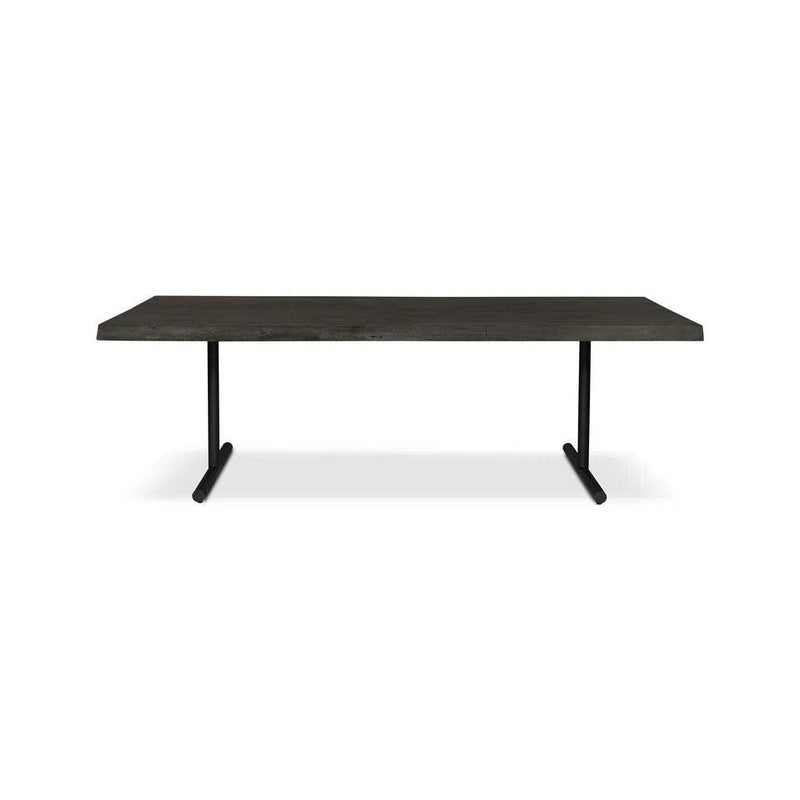 Brooks T Base Wooden Rectangular Dining Table Dining Tables LOOMLAN By Urbia