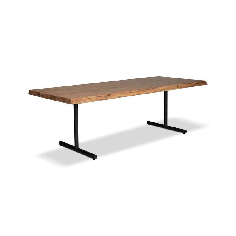 Brooks T Base Wooden Rectangular Dining Table Dining Tables LOOMLAN By Urbia