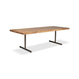 Brooks T Base Wooden Rectangular Dining Table Dining Tables LOOMLAN By Urbia