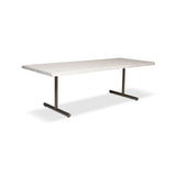 Brooks T Base Wooden Rectangular Dining Table