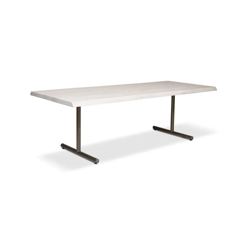 Brooks T Base Wooden Rectangular Dining Table