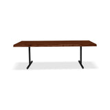 Brooks T Base Wooden Rectangular Dining Table Dining Tables LOOMLAN By Urbia