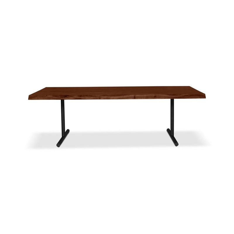 Brooks T Base Wooden Rectangular Dining Table Dining Tables LOOMLAN By Urbia