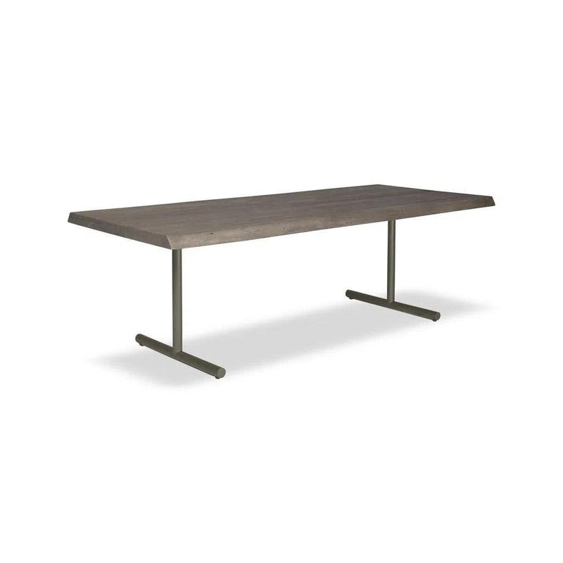 Brooks T Base Wooden Rectangular Dining Table Dining Tables LOOMLAN By Urbia