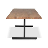 Brooks T Base Wooden Rectangular Dining Table Dining Tables LOOMLAN By Urbia