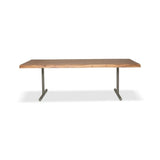 Brooks T Base Wooden Rectangular Dining Table Dining Tables LOOMLAN By Urbia