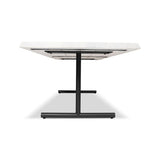 Brooks T Base Wooden Rectangular Dining Table Dining Tables LOOMLAN By Urbia