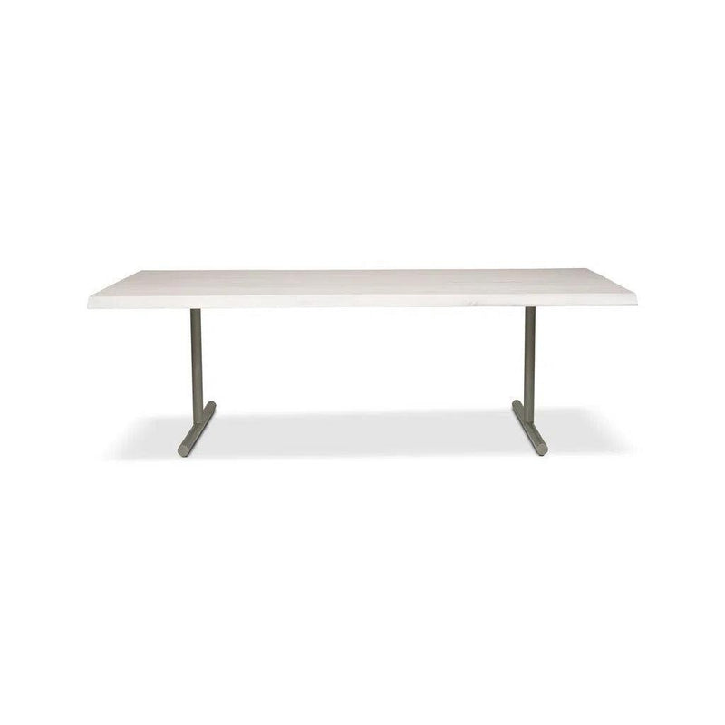 Brooks T Base Wooden Rectangular Dining Table Dining Tables LOOMLAN By Urbia