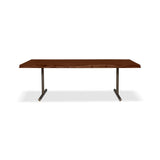 Brooks T Base Wooden Rectangular Dining Table Dining Tables LOOMLAN By Urbia