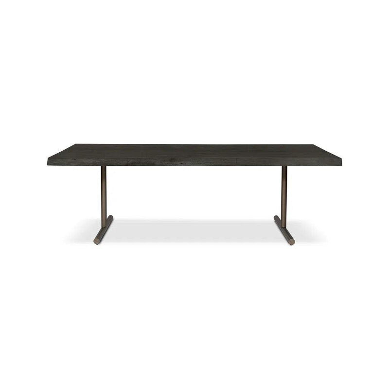 Brooks T Base Wooden Rectangular Dining Table Dining Tables LOOMLAN By Urbia