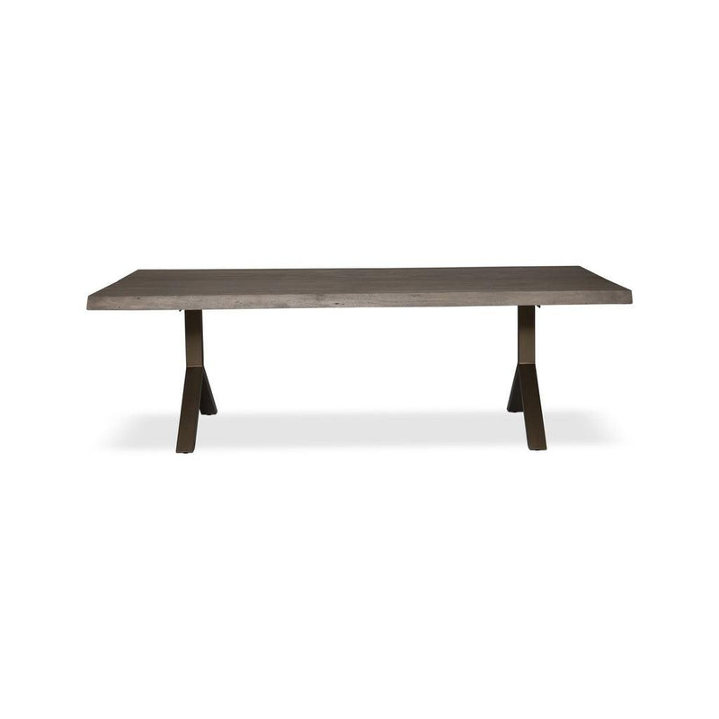 Brooks Y Base Wooden Rectangular Dining Table Dining Tables LOOMLAN By Urbia