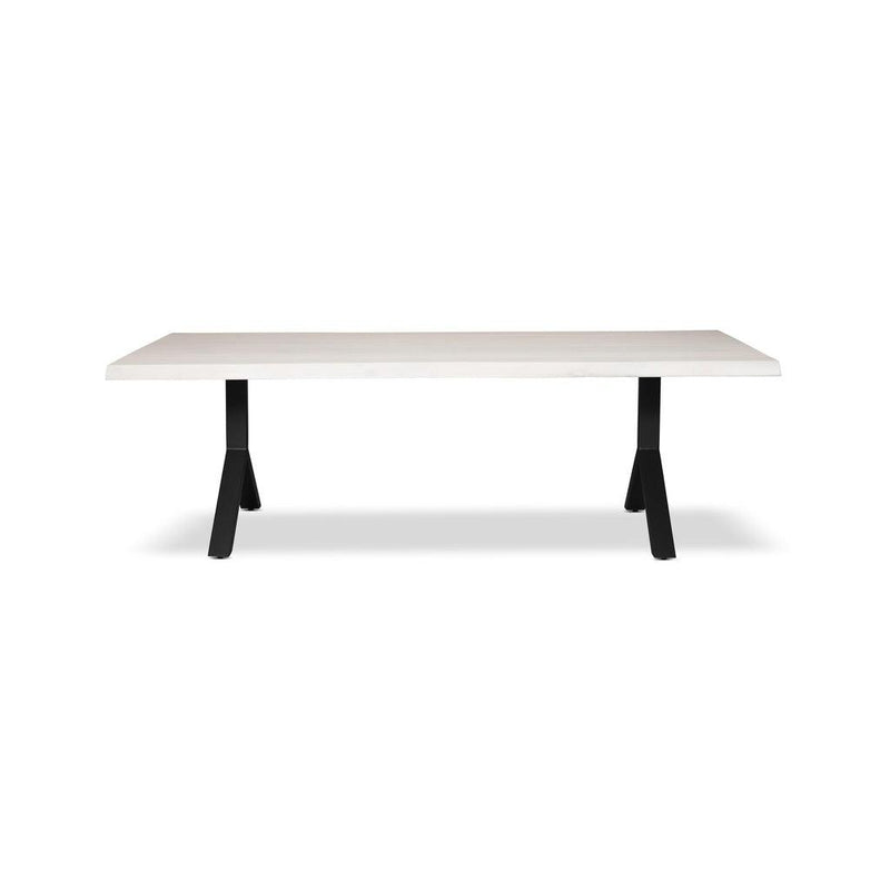 Brooks Y Base Wooden Rectangular Dining Table Dining Tables LOOMLAN By Urbia