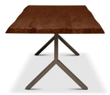 Brooks Y Base Wooden Rectangular Dining Table Dining Tables LOOMLAN By Urbia