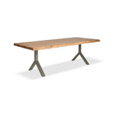 Brooks Y Base Wooden Rectangular Dining Table